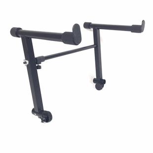 X型琴架电钢琴加高架上层电脑架双管电子琴键盘通用加高双层支架