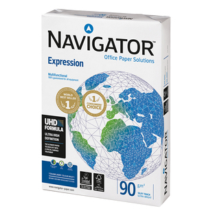 进口Navigator领航者复印纸a4a3打印纸80g90g75g学习办公绘画专用
