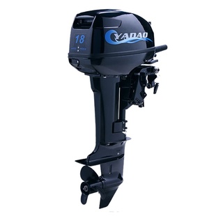 亚岛2冲18匹马力船外机船用汽油推进器螺旋桨船挂桨机小型汽油机