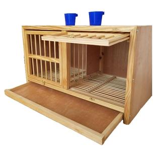 室外防雨鸽子巢窝鸽笼繁殖养殖木质巢箱赛鸽子笼养鸽子的室外窝