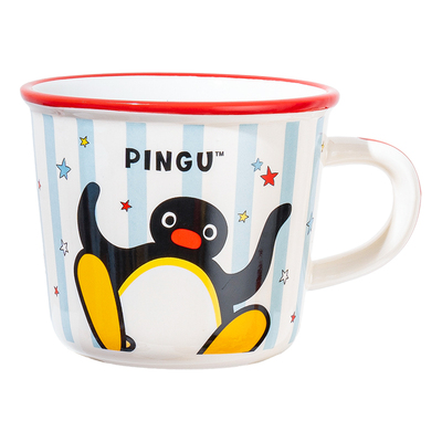 【送礼推荐】pingu陶瓷刻度杯