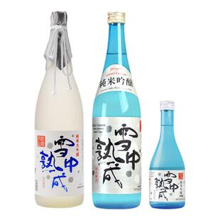 日本清酒银岭月山雪中熟成纯米吟酿原装进口720ML日式洋酒单瓶装