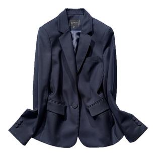 OFFIY高级羊毛系列-TOP职业气面试正装外套正式短款小西装套装女