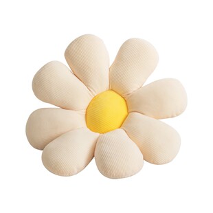 蔓越家 遇见是天意 北欧ins风花朵沙发抱枕客厅可爱抱枕套不含芯