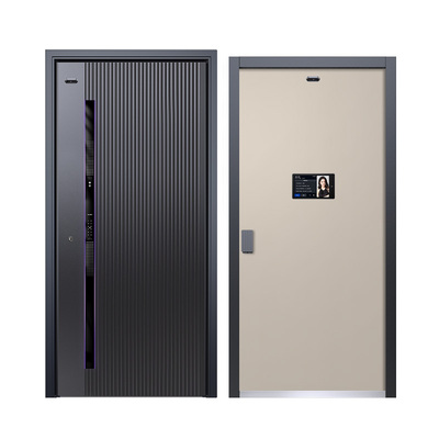 亚太天能精雕铸铝豪华顶配智能门