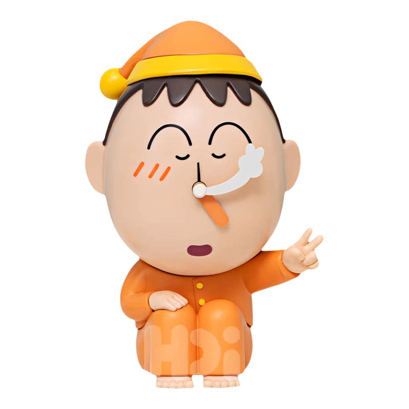 蜡笔小新阿呆睡衣静音闹钟礼物