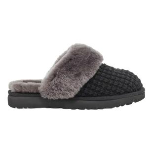 UGG女鞋棉拖鞋柔软羊毛加厚保暖冬季加绒平底包头拖鞋家居鞋防寒
