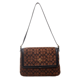 今年流行爆款包包女式2025新款超火老花腋下法棍包百搭单肩斜挎包