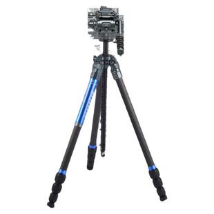 【性比价实用款】碳纤维三脚架球型万向全景旋转液压铝合金云台轻便手机单反微单相机直播视频摄影支架