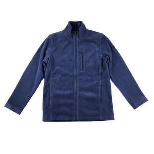 秋冬专柜正品AIGLE艾高男士户外休闲全拉立领抓绒衣外套可TK内胆