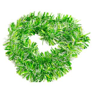 新款加密2米拉花彩条毛条彩带节日布置派对元旦圣诞装饰雪花彩条