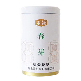 宜茶采花毛尖明前特级春芽五峰绿茶栗香型自饮罐装50g