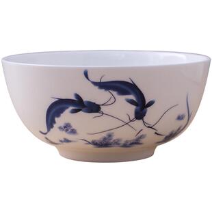 碗家用2026新款陶瓷饭碗景德镇骨瓷7寸汤碗8寸大号面碗青花瓷餐具