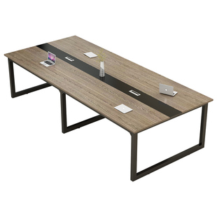 会议桌长桌简约现代培训洽谈长条工作台办公桌会议室桌子桌椅组合