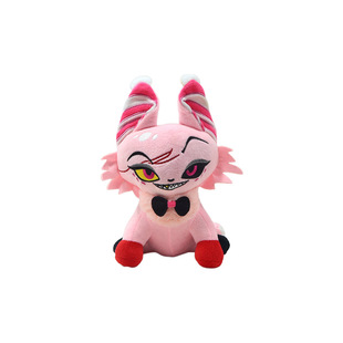 跨境新款huskmeowplush地狱客栈哈斯克猫咪毛绒玩具公仔玩偶软萌