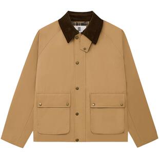 KENT&CURWEN肯迪文三狮系列26秋冬新品纯棉巴恩风男夹克休闲外套