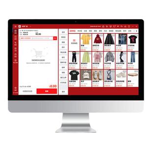 服装店收银系统女装男装童装内衣店鞋店连锁零售店扫码入库进销存软件手机电脑会员卡管理充值刷卡消费一体机