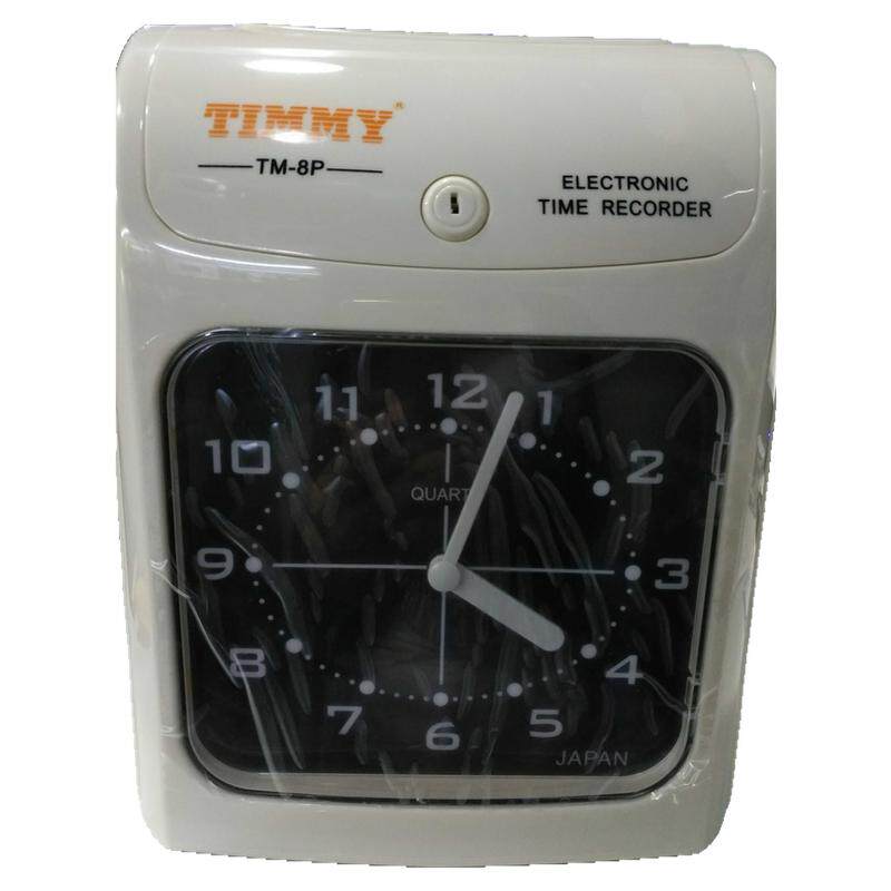天美TIMMY TM-8微电脑考勤机 天美卡钟  考勤打卡 双色打卡钟