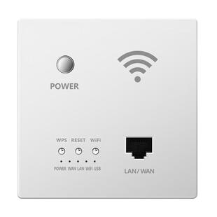 86全屋wifi千兆墙壁无线路由器POE智能插座嵌入式AP组网网线面板