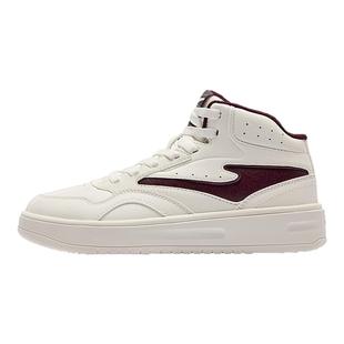 融雪鸿星尔克板鞋女鞋冬季新款高帮鞋子百搭高帮运动鞋增高休闲鞋