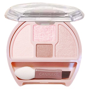 保税直发 日本CANMAKE井田卧蚕四色眼影盘修饰眼部轮廓限定泪袋