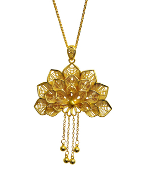 新中式订婚摆台锦雀衔福五金套装