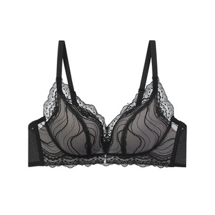 E-BRA薄杯文胸K200280配套蕾丝性感内衣女小胸无钢圈文胸KB00280