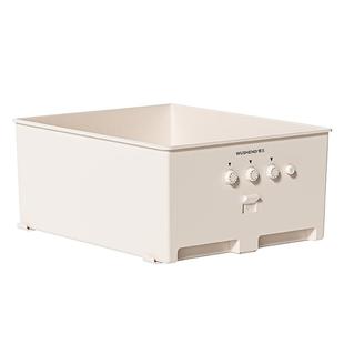 悟生课桌保险箱带密码锁学生收纳课室密码箱桌面文具收纳盒抽屉式箱子小学生初中高中生创意教室学校保密防丢