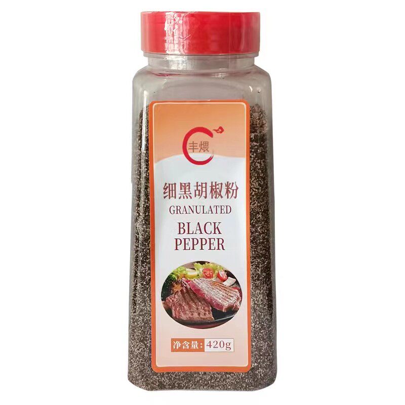 丰煨纯黑胡椒广东粗黑胡椒粉瓶装