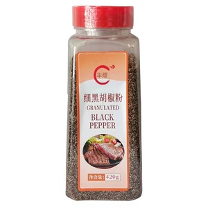 丰煨纯黑胡椒广东粗黑胡椒粉瓶装