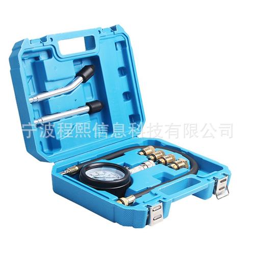 汽缸压力表 气缸测漏仪 检测压力表汽车维修工具多功能气缸压力表