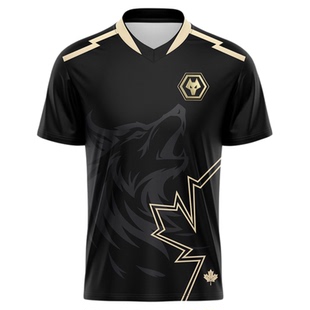 狼队电竞2025多伦多大师赛限定官方选手队服无畏契约T恤昂恩电竞