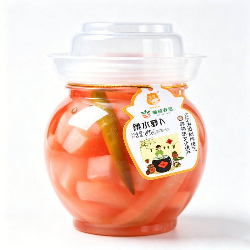 重庆老坛泡菜红萝卜丁白萝卜丁