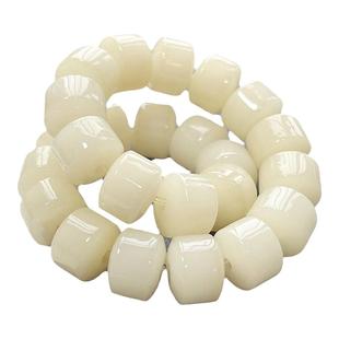 保真静音金轮菩提手串女绕指柔学生文玩白玉菩提子佛珠男盘玩手链