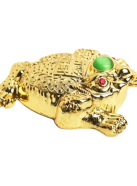 三只脚招财金蟾蜍貔貅旺财摆件