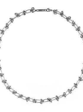 ACITY喜城2025年新款暗黑荆棘项链男嘻哈小众设计锁骨链女ins配饰