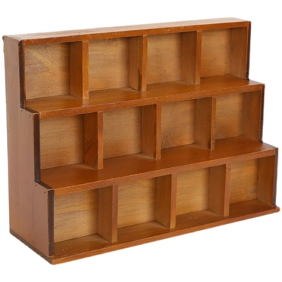 悬挂展示架子木优品实木