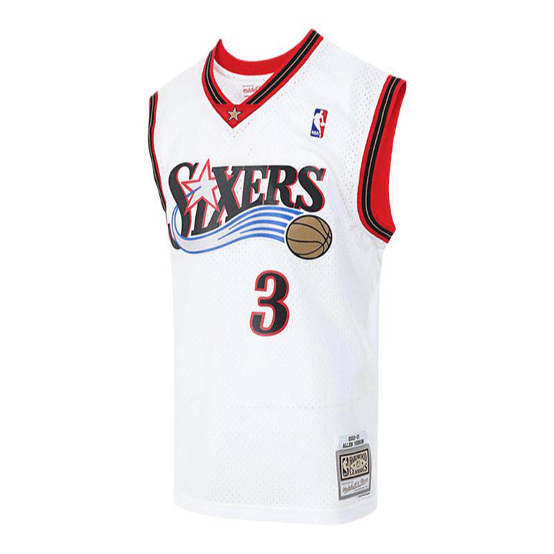 76人/掘金队艾佛森NBA官方MN复刻3号/6号球衣集合SW球迷版