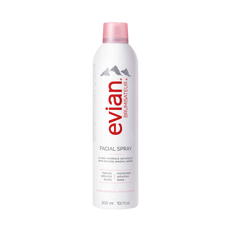 Evian依云矿泉水喷雾300ml 300ml*2 400ml 1200ml保湿补水爽肤水