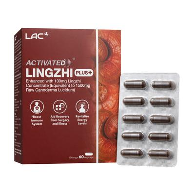 LAC利维喜灵芝孢子粉60粒/盒