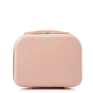 新款手提化妆包行李箱14寸女小型旅行皮箱迷你登机收纳子母小箱子