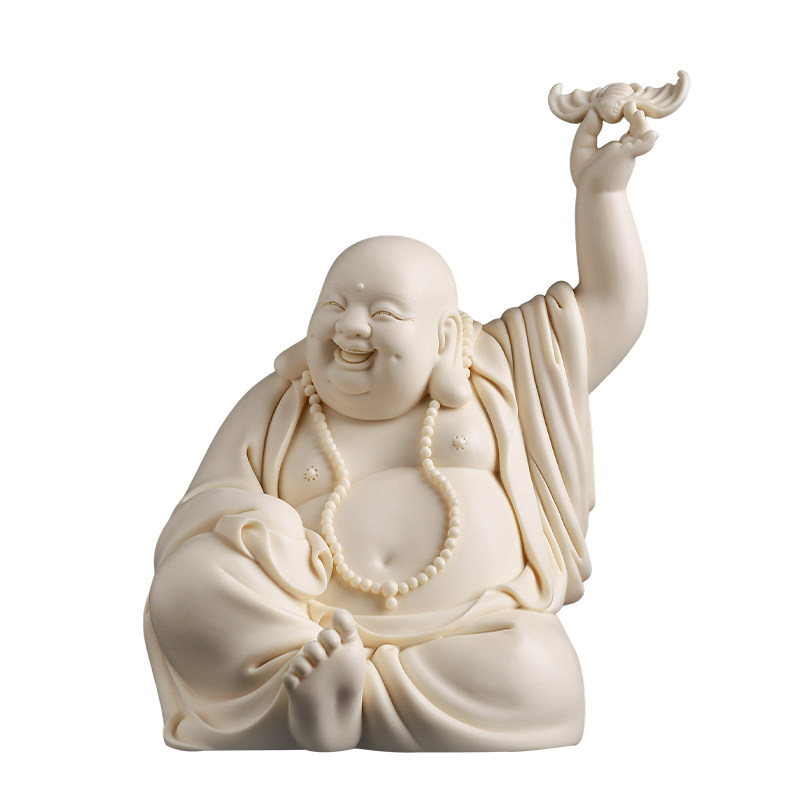 郑金土大师作品《福到弥勒》