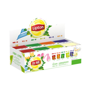 lipton立顿红茶独立包装80包商用茶包精选组合装袋泡茶叶官方正品