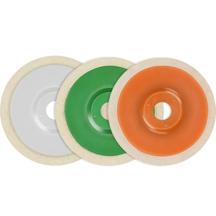 角磨机羊毛抛光轮打磨神器抛光片不锈钢镜面石材玻璃磨光片羊毛轮