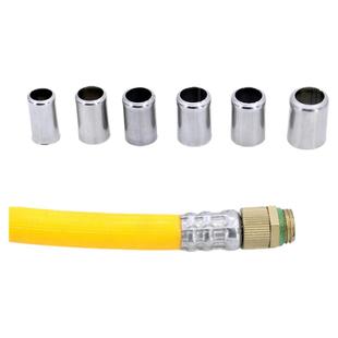 喷雾管打药管扣紧器铜套子液压钳管抱箍高压管接头压管机不锈钢套