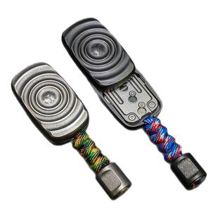 矩阵EDC涟漪Q弹手感磁力音叉推牌钛合金指尖解压玩具黑科技礼物