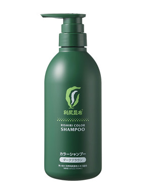 全新升级利尻昆布无硅油补色固色染发洗发水500ml植物萃取染洗