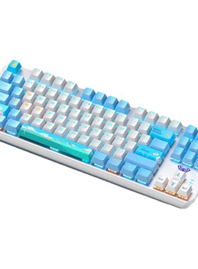 狼蛛机械键盘F3087电竞游戏专用