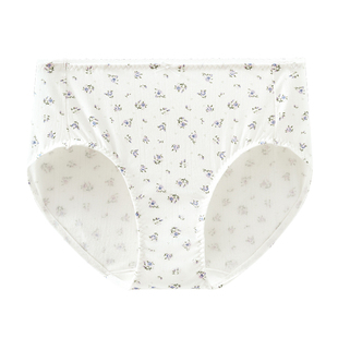 菇娘家法式浪漫内裤女新款高颜值绝美少女感蕾丝大码小仙女三角裤