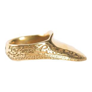 弓箭扳指铜坡型护指传统直拉反曲弓黄铜竞技射箭拇指勾弦蒙古护具